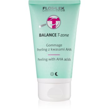 FlosLek Laboratorium Balance T-Zone Gommage peeling pentru ten mixt - imagine 2